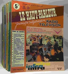 Der Lautsprecher Zeitung Popularisierung Radio Fernsehen - 8 Ausgaben