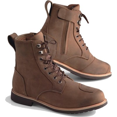 Modeka - motorcycle shoes 42 - Wolter II - boots with zip - Brown