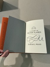 Product Image: A Court of Silver Flames HAND SIGNED First Edition/First Print ACOTAR Sarah J Ma