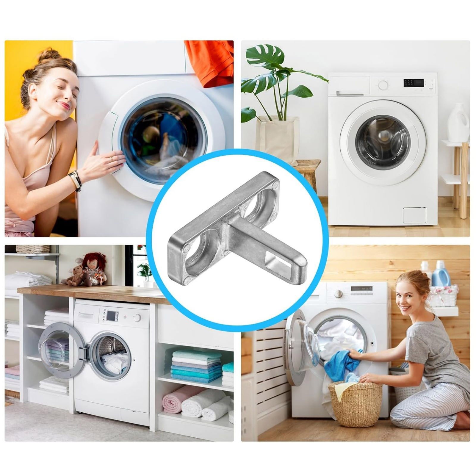 2* Replacement 5304505088 Washer Door Latch For Electrolux For Frigidaire