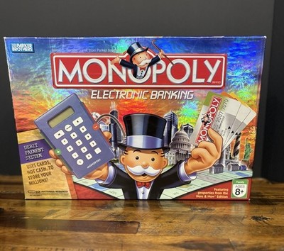 Monopoly: Electronic Banking Board Game - COMPLETE Hasbro 2007