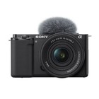Sony ZV-E10K APS-C 4K Vlogging Camera with 16-50mm Power Zoom Lens Black