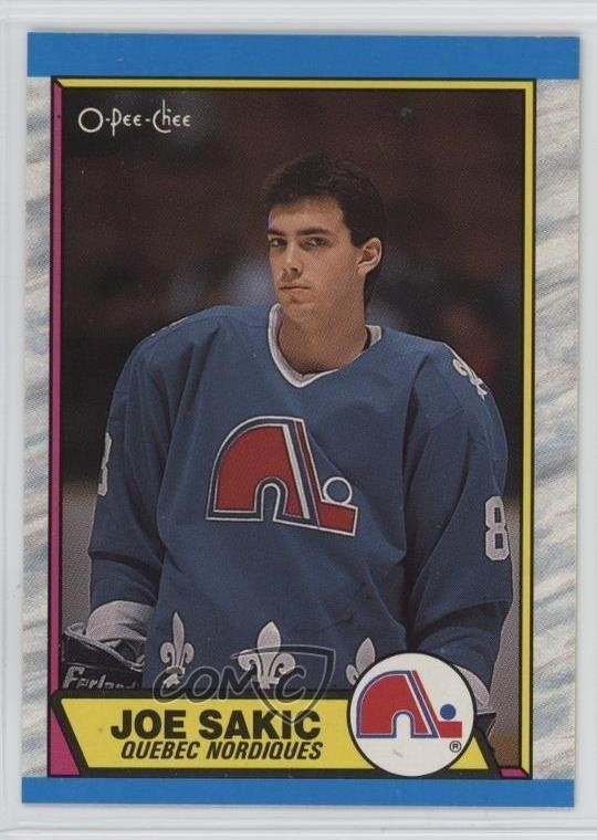 1989-90 O-Pee-Chee Joe Sakic #113 HOF 8d4
