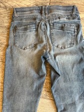 Democracy Ab Technology Denim Jeans size 2 Womens Distressed Stretch Jean ReAd