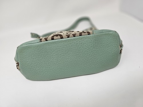 Etienne Aigner NEW Canvas Logo Print Small Handbag - Picture 3 of 4