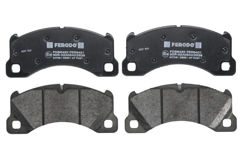 Fits FERODO FDB5420 Brake Pad Set, disc brake FDB5420 Brake pads set  ⭐UK Stock⭐