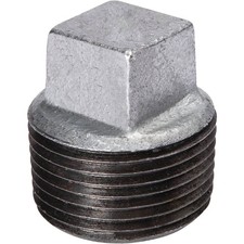 Southland 1 In. Malleable Iron Galvanized Plug 511-805BG Pack of 5 Southland