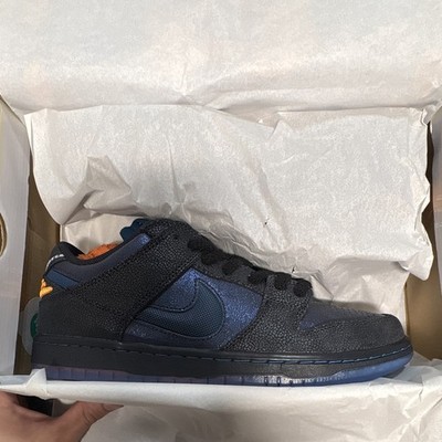 Nike SB Dunk Low Pro QS ''Blue the Great'' Skate Shoes Black US 8.5 D