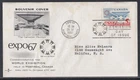 Canada Scott 469 Rose Craft FDC - Expo 67
