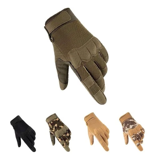 Full Finger Gloves, Touch Screen Knuckle Protective Breathable Lightweight Ou... - product listing photo