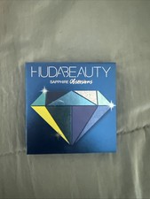 Huda Beauty Sapphire Obsessions Eyeshadow Palette New Without Box Discontinued