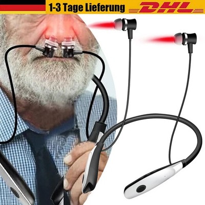 Tinnitus Relief Earplug / Nasal Rhinitis Red Light Cold Laser Therapy Device