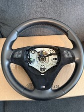 2008 - 2013 Oem Bmw M3 E90 E92 E93 Steering Wheel Walcantara Trim-6 Spd Manual