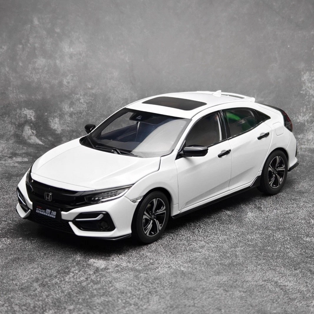 1/18 Honda CIVIC 10th Generation 2019 Hatchback White Diecast