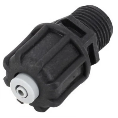 Clapet d injection pour régulateur Redox ou pH 1/2" pour tube 4x6 mm - Référence - Photo 1/4