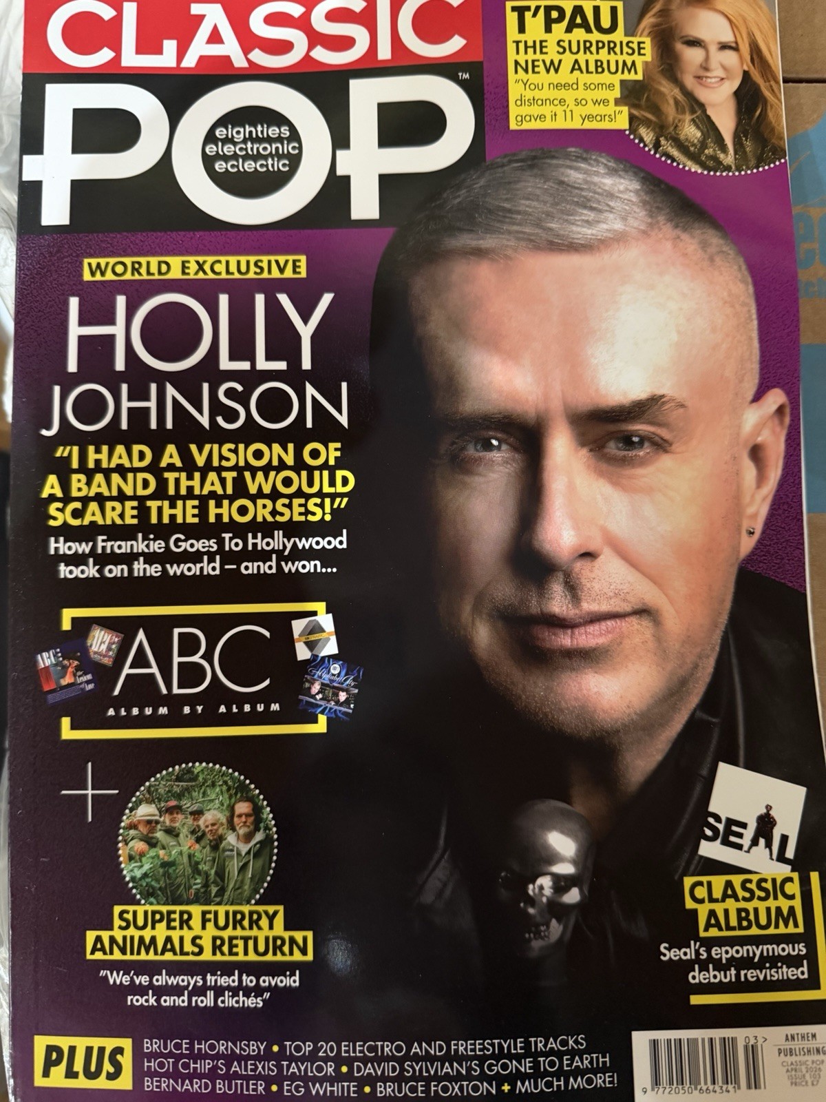 Classic Pop magazine April 2026 Frankie Goes to Hollywood Holly Johnson + ABC