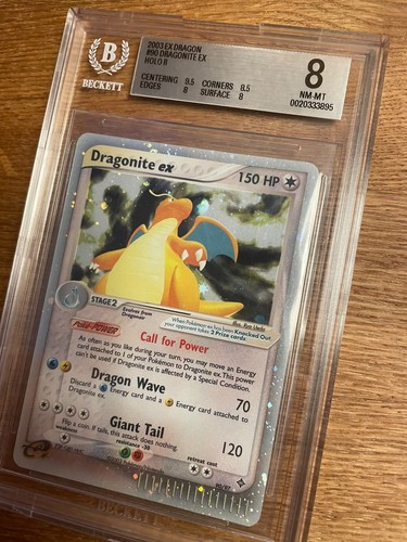 Dragonite ex graded BGS 8 for sale on eBay