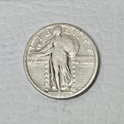 1920-S Silver Standing Liberty Quarter, VF+ Details, Cleaned, Better Date!