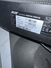 Acer 20" Wide Lcd Monitor. Led Technology.