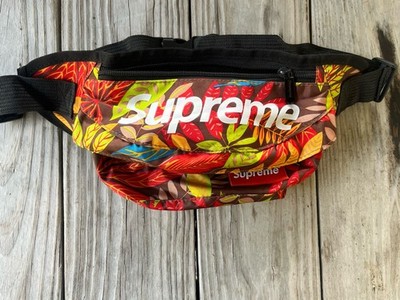 Supreme Floral Tropical Fanny Waist Pack Crossbody Bag. Original High Quality