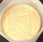20 one oz new in tube Trump 47th President Copper Round 1 Oz .999 Fine Copper,