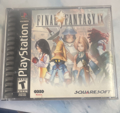 SquareSoft Final Fantasy IX PS1 Complete 4-Disc Set w/ Manual NTSC-U/C JRPG