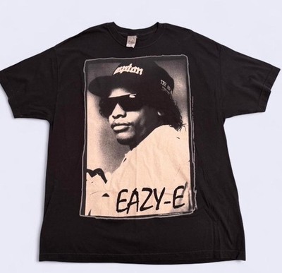 black VTG Eazy-E Ruthless Records big print rap tee from 2006 men s size XXL