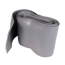 Shower Door Bottom Seal / Sweep - Flat  1-1/2 inch - Gray