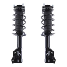 Pair Front Complete Shock Struts Assembly For 2006-2011 Acura CSX Honda Civic
