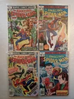 1976 The Amazing Spider-Man 166-169, The Lizard, Will-O-The-Wisp, Stegron