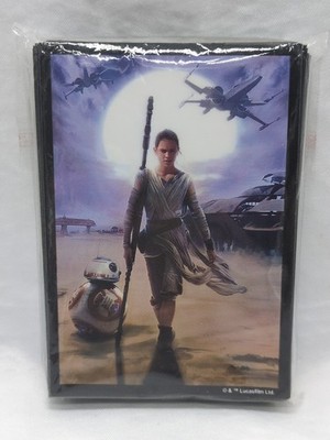 Pack Of (49) Ray And BB-8 Star Wars Fantasy Flight Games Standard Size Sleeves