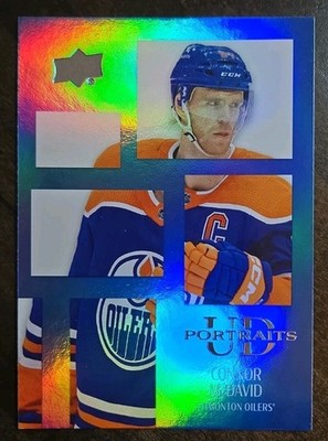2024-25 Upper Deck Series 2 UD Portraits #P33 Connor McDavid Edmonton Oilers 