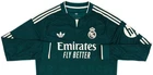 adidas Real Madrid Team Away Soccer Long Sleeve Jersey Green 26 - 27 Men Size