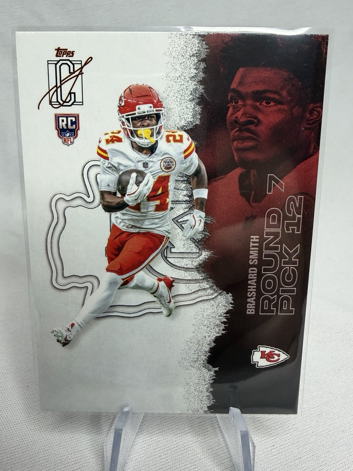 2025 Topps Signature Class Football - Brashard Smith Card 202 Rookie