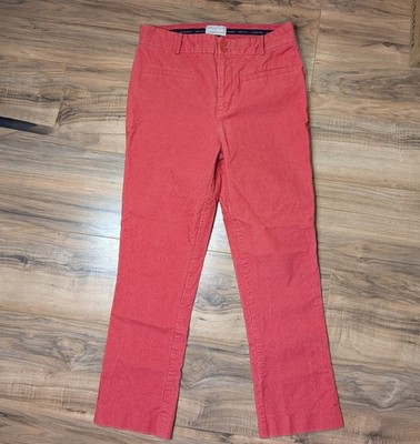 Anthropologie The Essential Collection Corduroy Pants Size 4 Cropped Preppy Boho