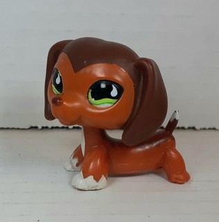Littlest Pet Shop Savannah Savvy Dachshund Dog 675 LPS