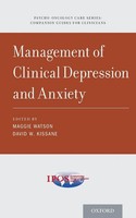 Maggie Watson (U. A.) | Management Of Clinical Depression And Anxiety | Buch
