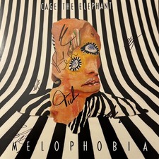 Cage The Elephant Signed Melophobia Vinyl Record LP *ON COVER* 
