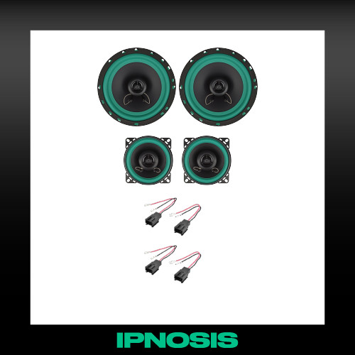 KIT AUDIO PEUGEOT 206: 4 Casse IPNOSIS + Cablaggi - Offerta Power
