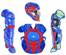 All Star Intermediate System7 Axis Catchers Kit ROYAL | SCARLET