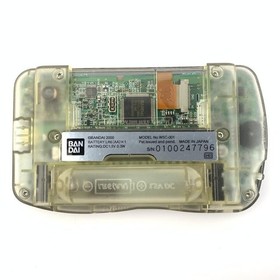 BANDAI Wonderswan Color Crystal Blask Console WSC-001 From Japan As Is 8597 UT