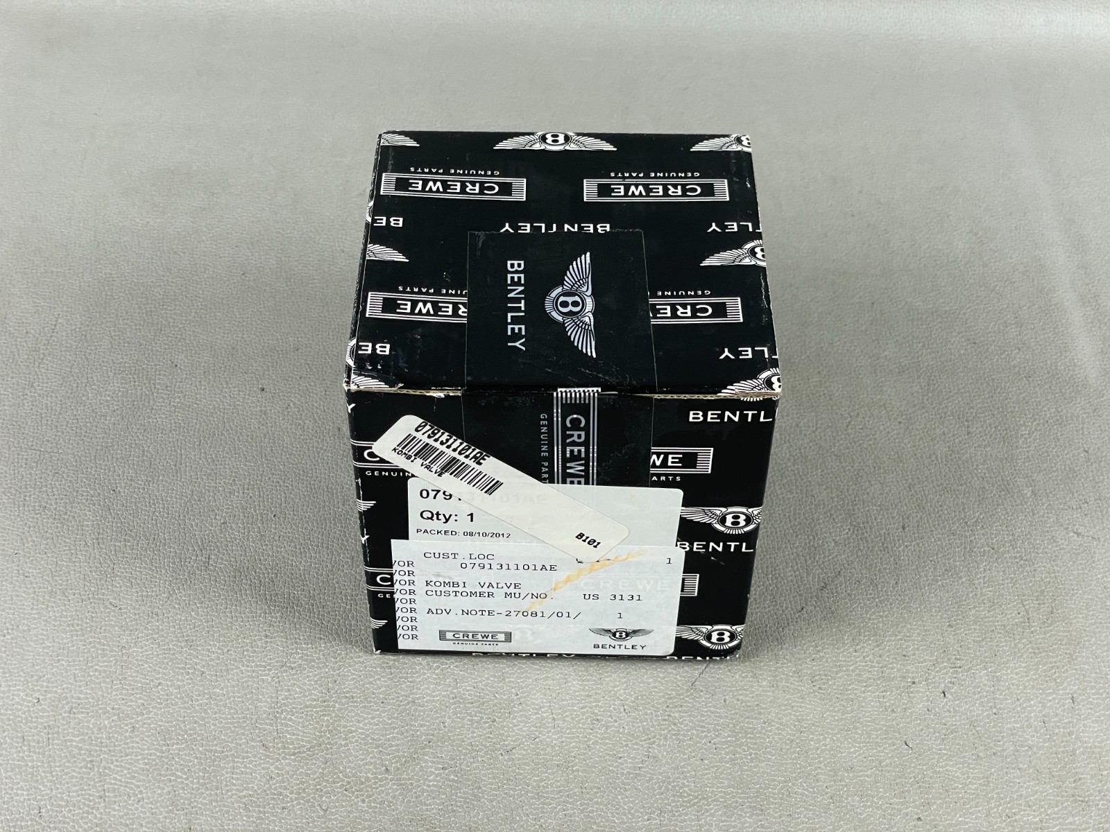 NEW! 2012-18 Bentley & Audi Kombi Valve Secondary Air System Left EGR Valve OEM