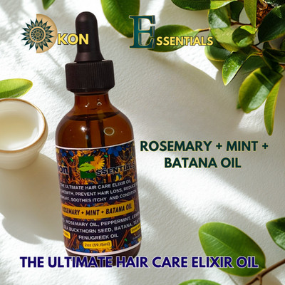 Rosemary Mint Batana Elixir Hair Oil 2 oz