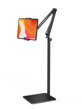 Tablet Floor Stand with 4.2LB Base,Overhead Bed Stand Angle Height Adjustable...