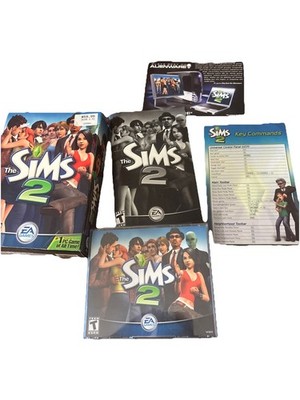 The SIMS 2 PC Complete in Original Case and Cardboard Box W/ Manuals ML446