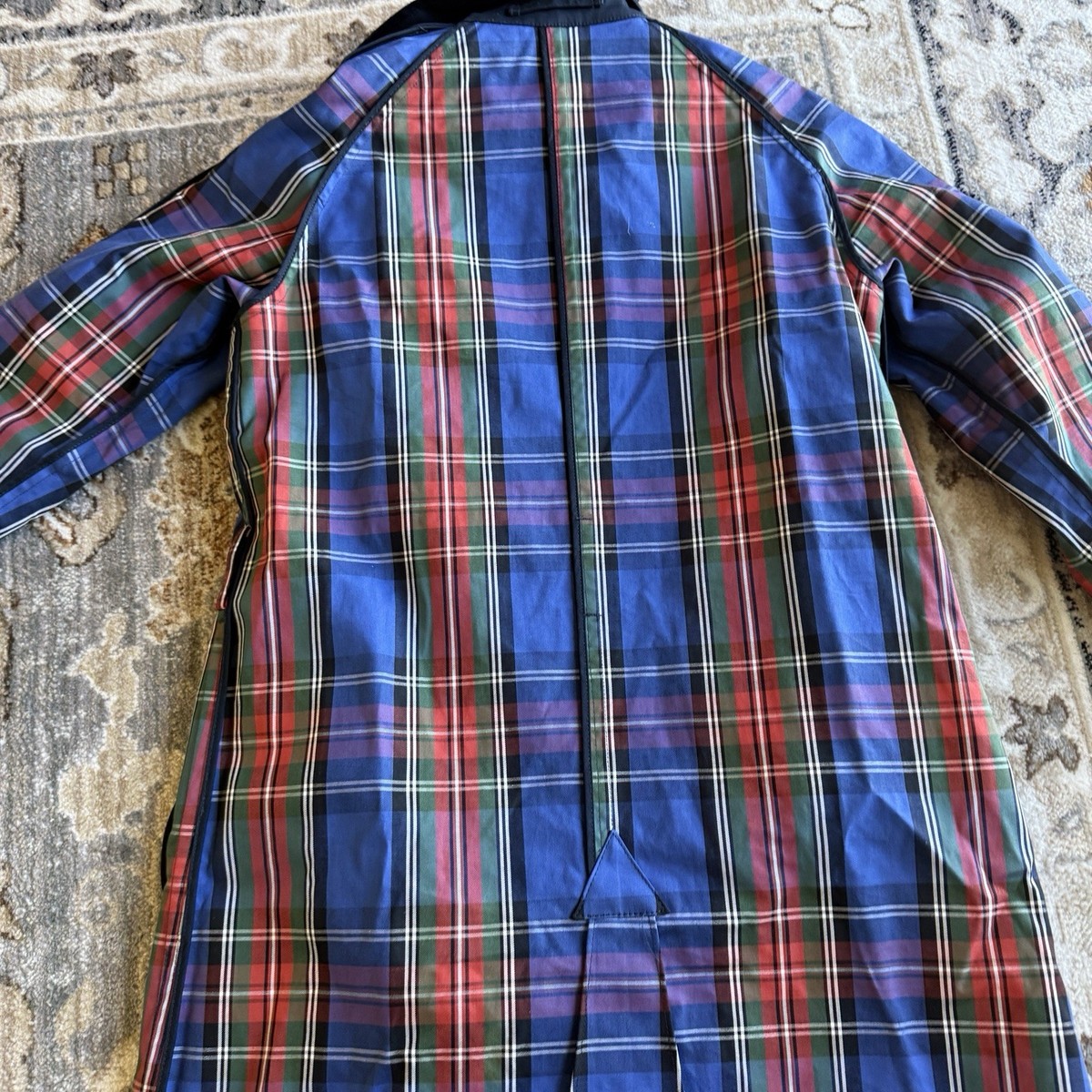 UNIQLO x JW Anderson Reversible Trench Coat Navy/Check Women's