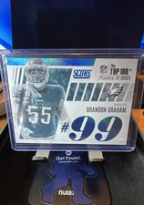 2022 Score - Top 100 Brandon Graham #T99 CASE HIT. 