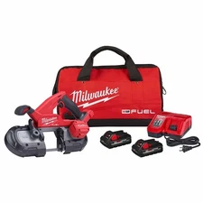 Milwaukee 2829-22 M18 FUEL Redlithium Brushless Compact Band Saw Kit