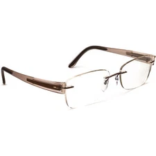 Silhouette Eyeglasses 5231 40 6053 Titan Light Brown Rimless Austria 52[]17 135