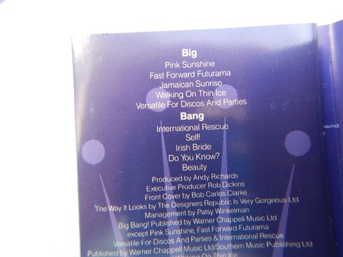FUZZBOX - BIG BANG ! - CASSETTE - Picture 2 of 8
